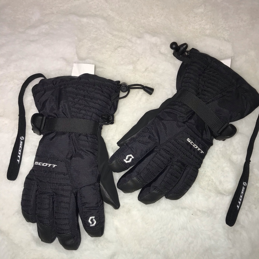 Kids Scott insulated snow gloves